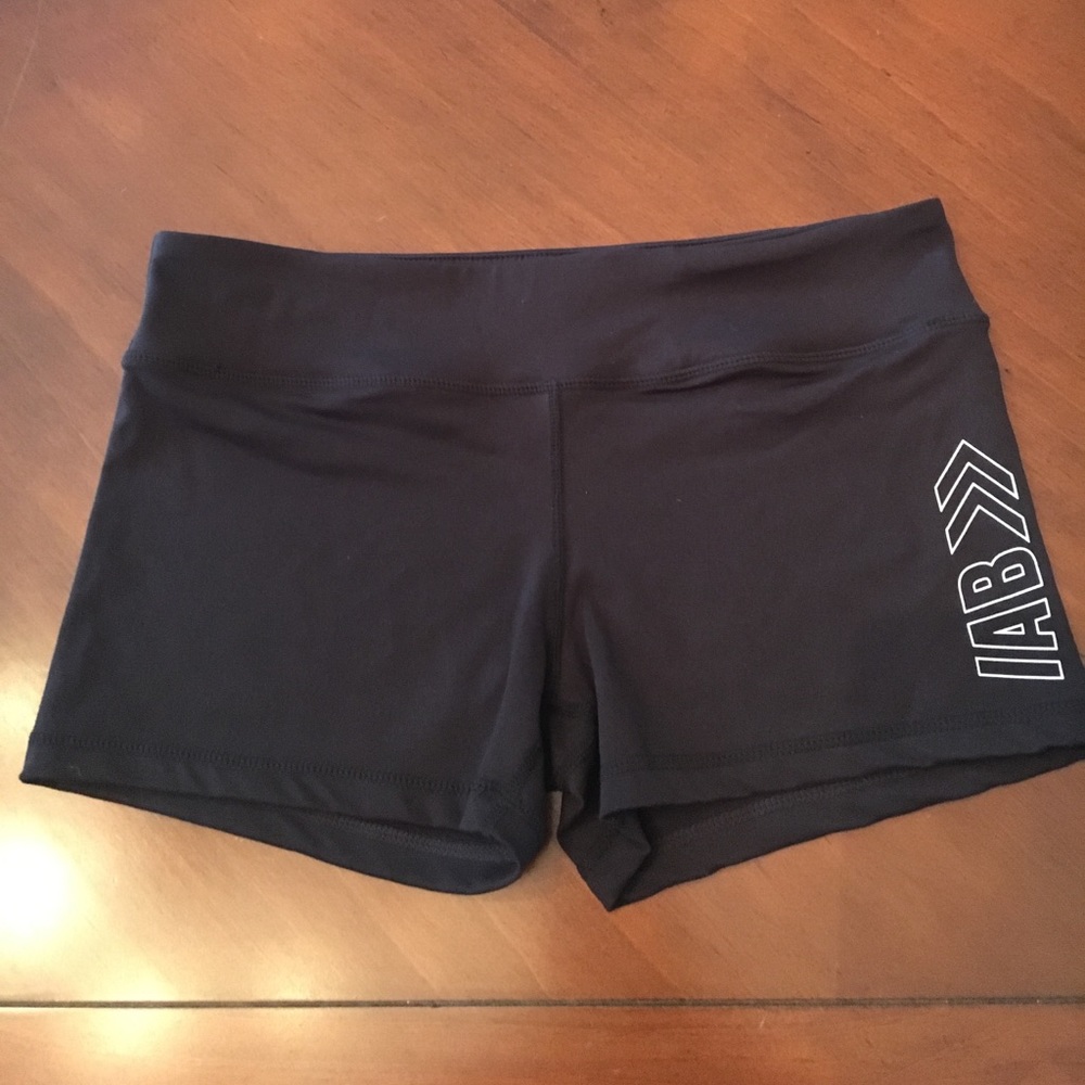IAB black booty shorts