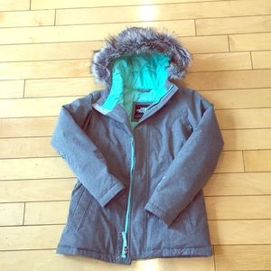 Girls North Face Down Jacket