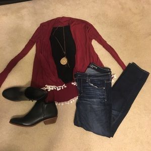 Ankle booties size 10- brand new!