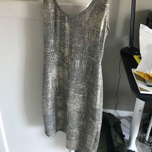 Gold dress