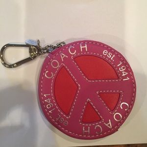Coach Key Ring/Coin Pouch!