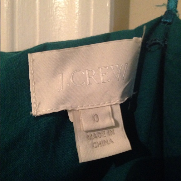 J. Crew Strapless Dress Size 0 Silk Taffeta - Picture 3 of 5