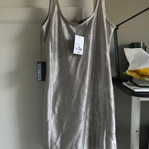 Gold forever 21 dress