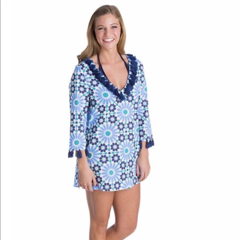 Mud Pie Tassel Swim Cover Up