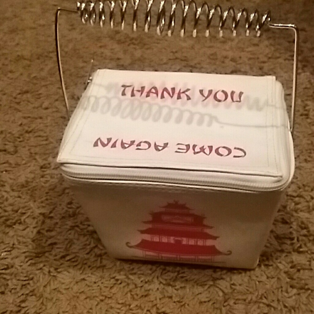 "ACCOUTREMENTS" CHINESE TAKE-AWAY PURSE