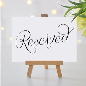 Reserved bundle