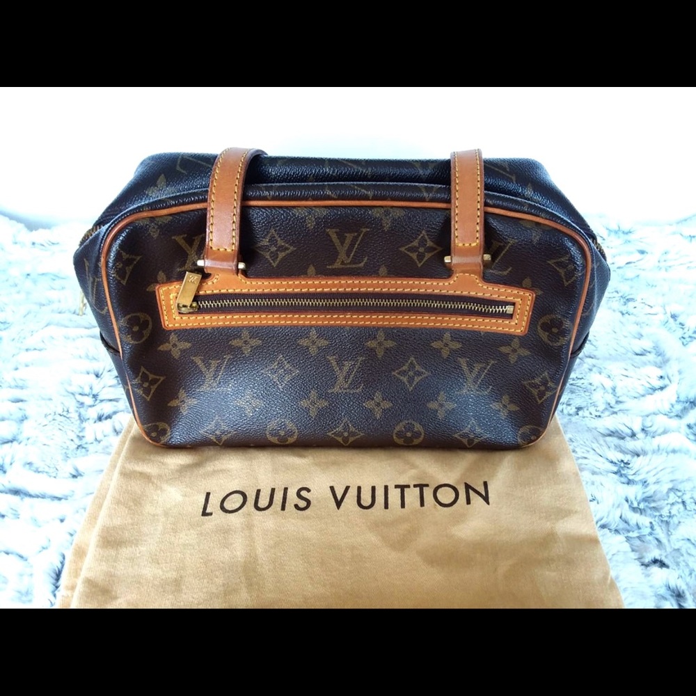 💕Louis Vuitton Cite MM Tote shoulder Bag💼