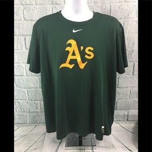 Nike Men's A's Drifit shirt size XL