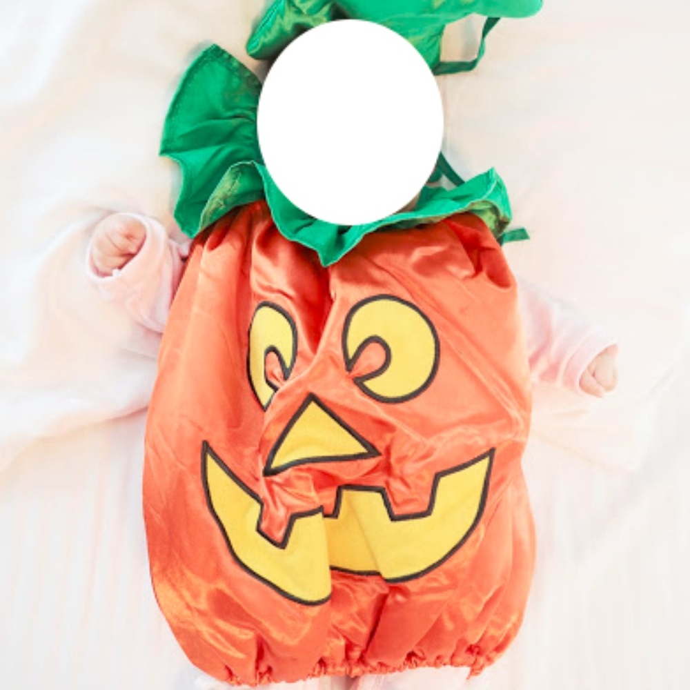 Pumpkin Halloween infant costume