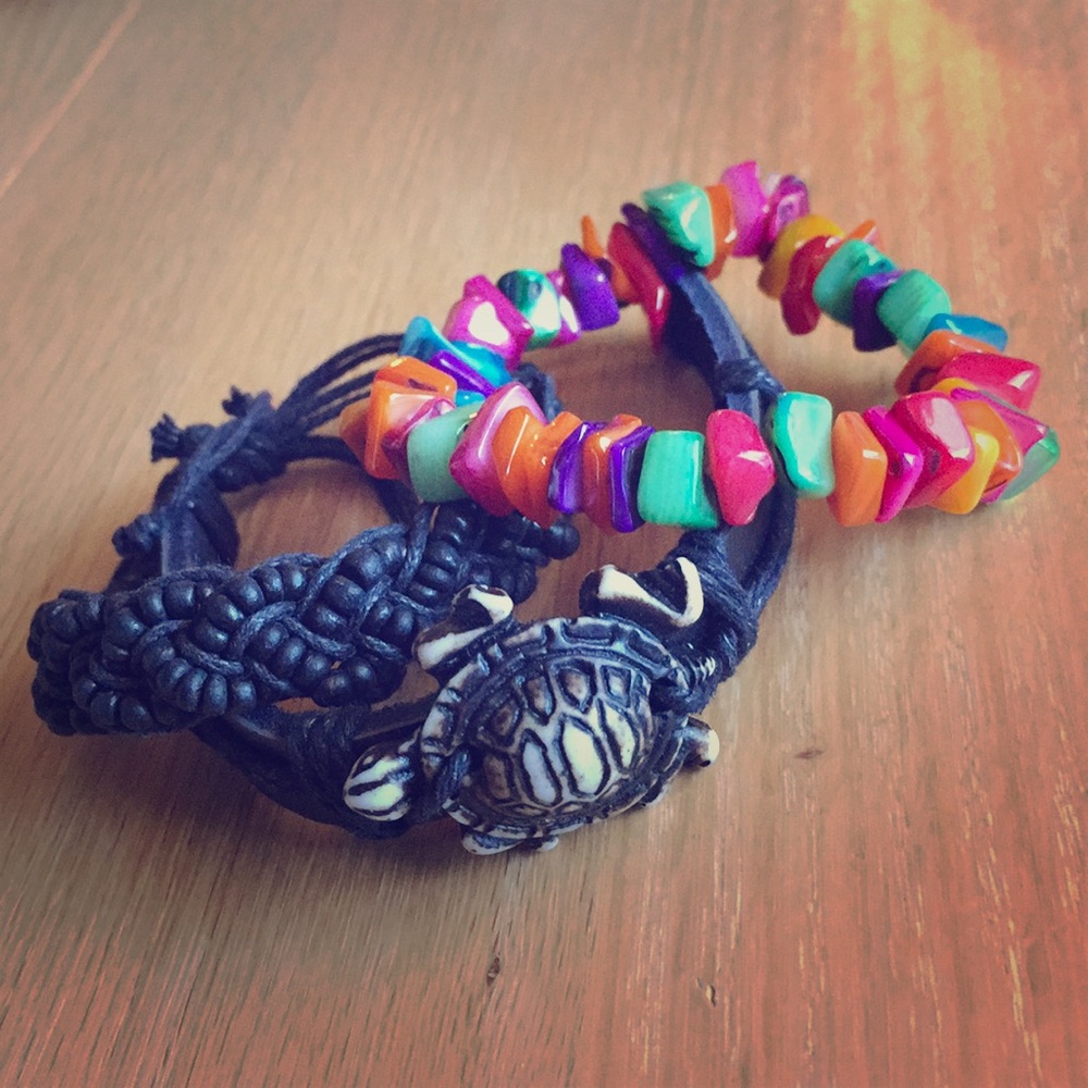 Lot of Caribbean Bracelets