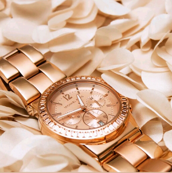 Brand New Michael Kors Crystal Chronograph watch main image 4