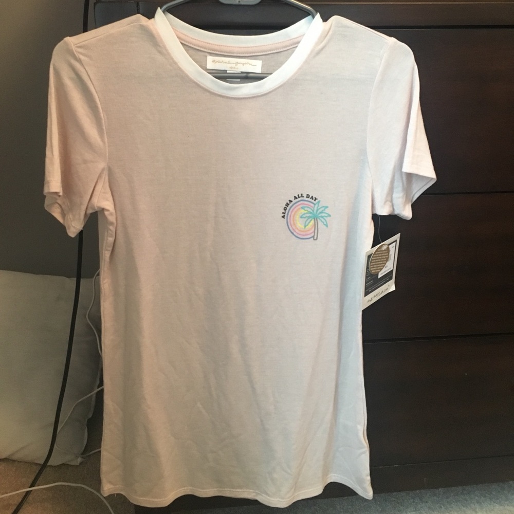 New Spiritual Gangster aloha all day zen tee! 