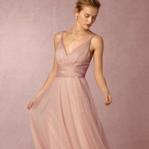 BHLDN Hitherto Zaria dress in Rosewood