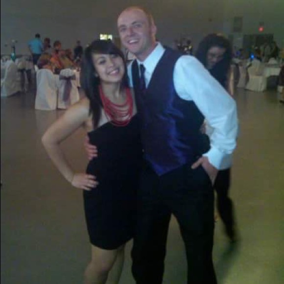 Flowy Black Strapless Dress | Express | Sz M - Picture 5 of 5