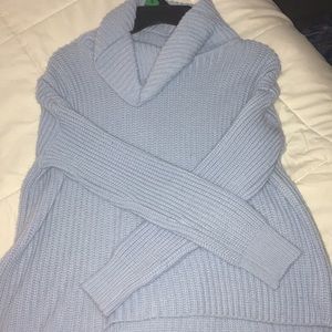 cowl neck sweater