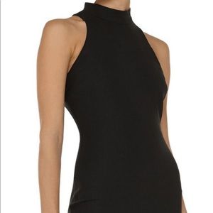 Elizabeth James Black Mini Jade Dress.