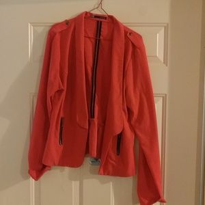 Maurices Hot pink blazer