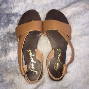 Free People sandals sz 36