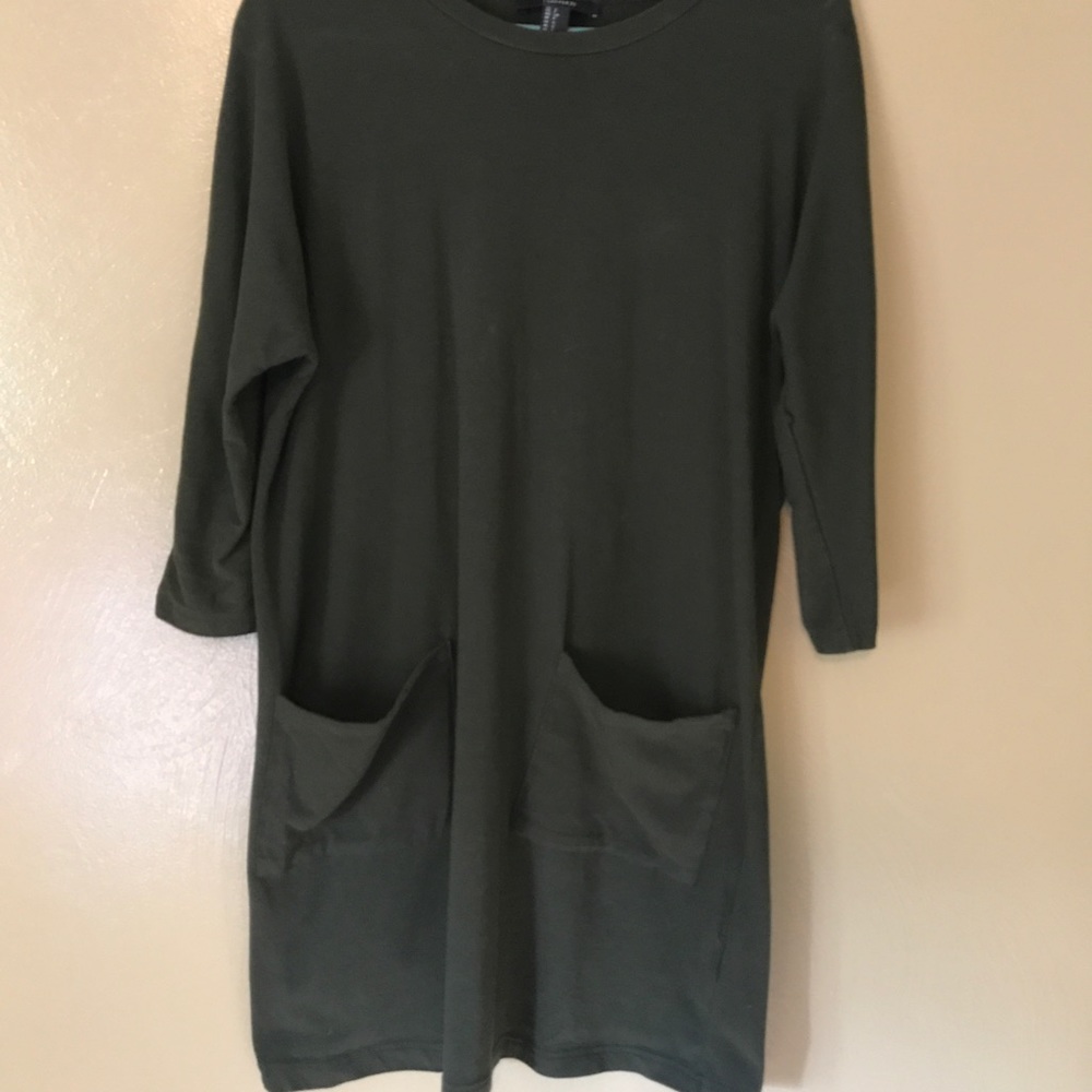 Forrest Green Tee-Shirt Dress