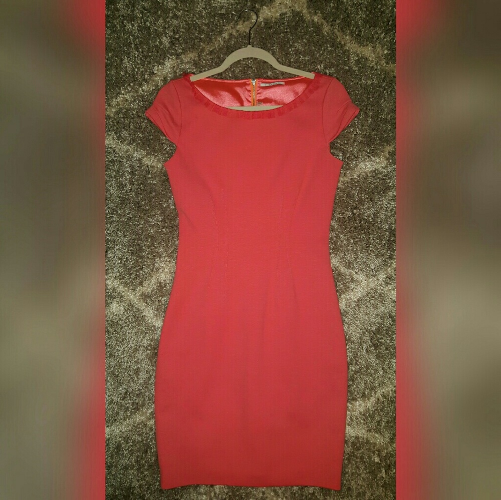 Tahari Coral Dress
