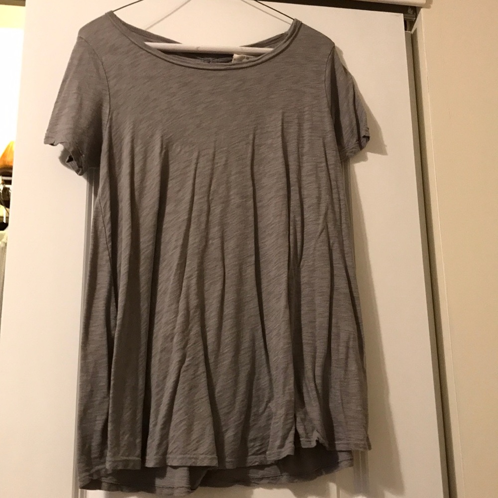 Anthropologie top with open back/shoulder detail