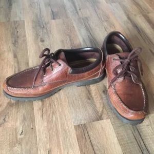 Leather Sperry Loafers