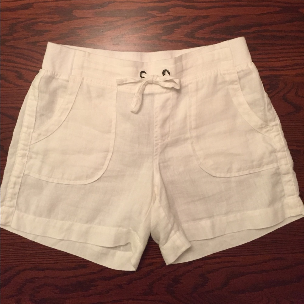 Athleta linen shorts, 4" inseam, like new, size 4
