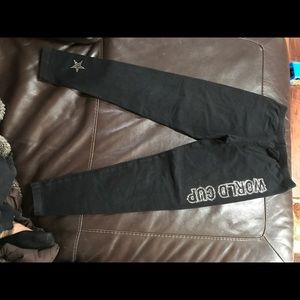 World Cup All Stars Black Leggings