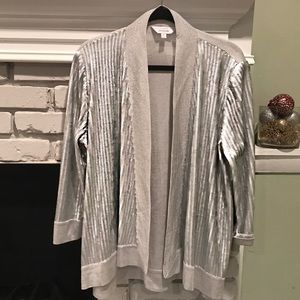 Exclusively Misook Sequin jacket