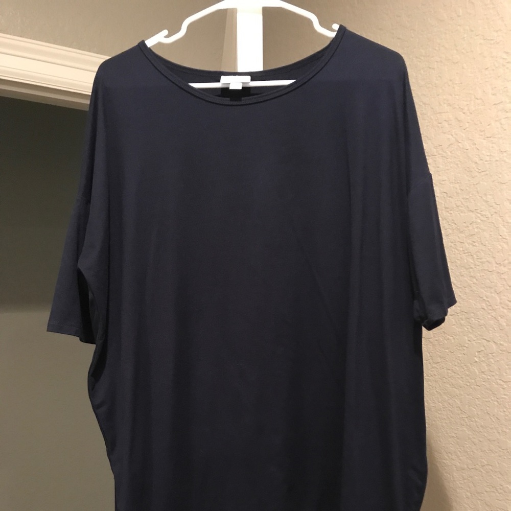 LuLaRoe Large Navy Irma... Excellent condition.