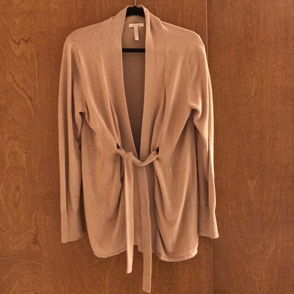 Maternity wrap cardigan