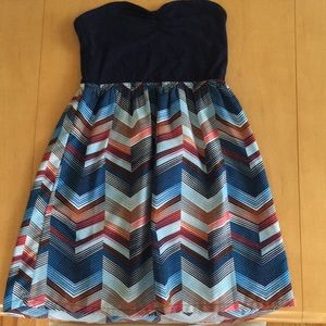 Roxy strapless dress