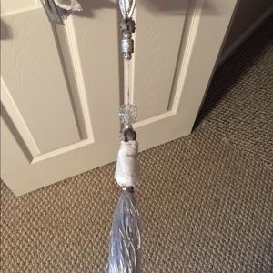 Faux fox fur wrap or stole