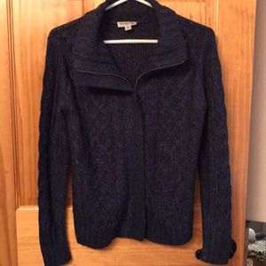 Cabled cardigan