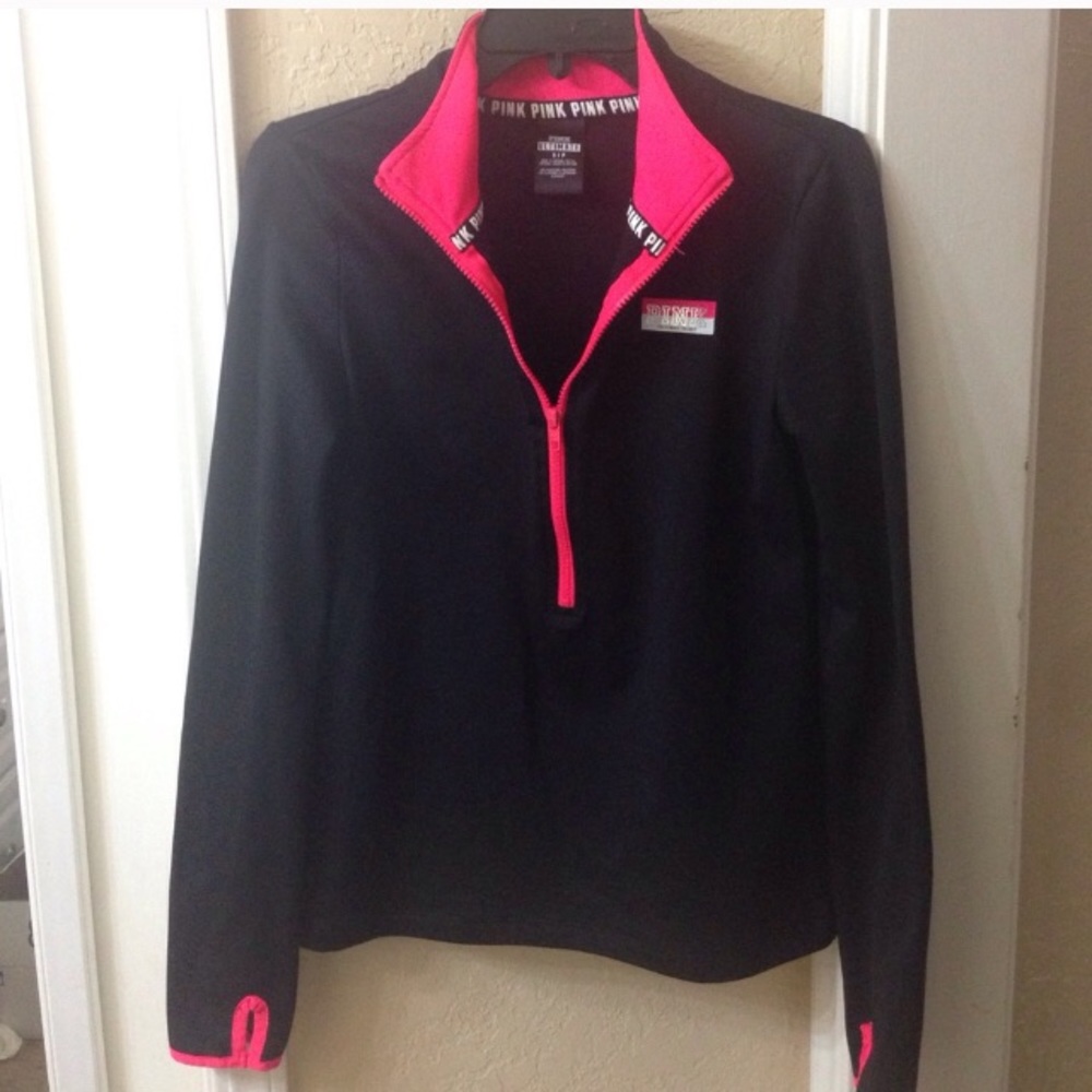 PINK workout zip up