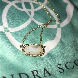 Kendra Scott Gold Elisa in Ivory