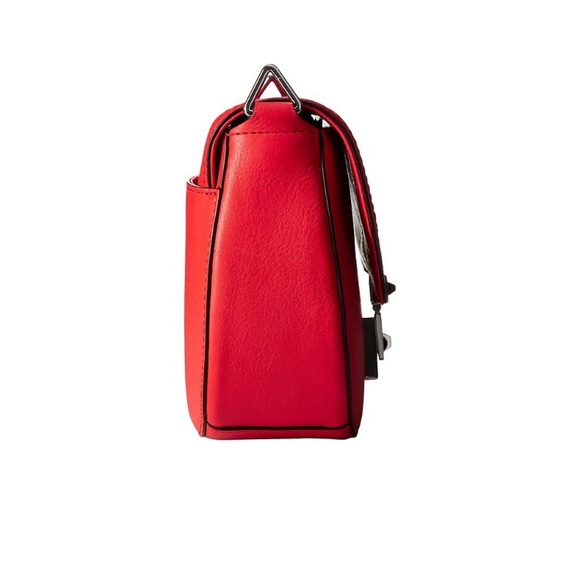 Rebecca Minkoff Paris Saddle Bag /Dragon Fruit - Picture 7 of 8