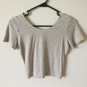 American Apparel Cropped Tee