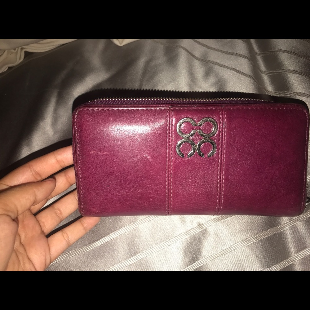 Coach leather wallet