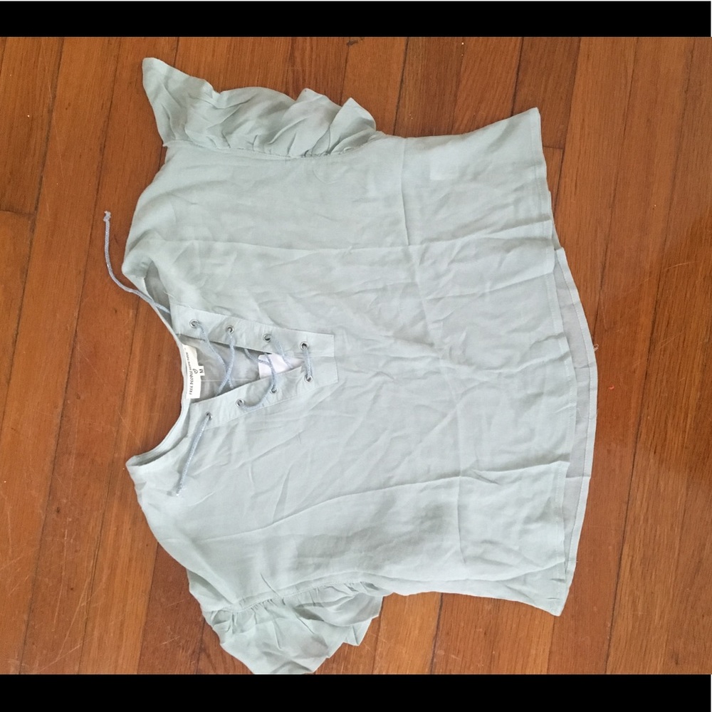 Handmade Free People crop top