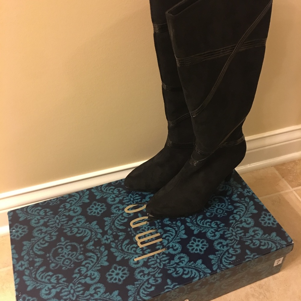 Black boots