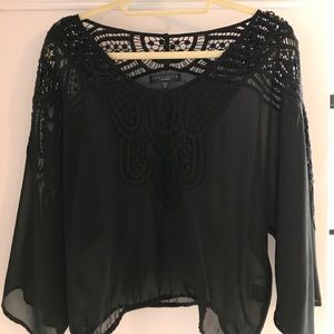Sanctuary Black Blouse