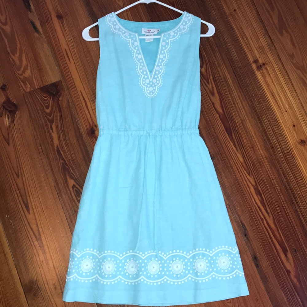 Vineyard Vines Linen Fancy Dress