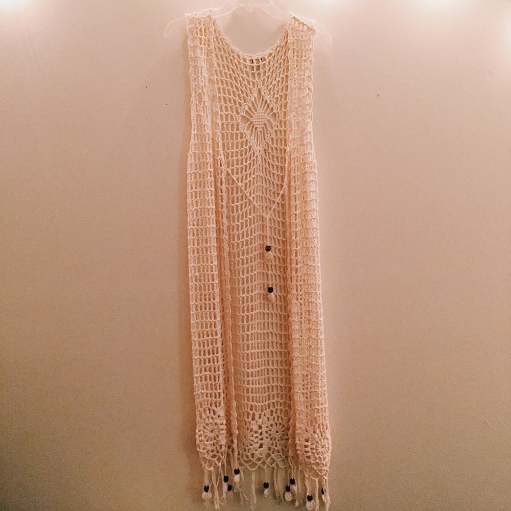 Long lace fringe top 🏄🏾