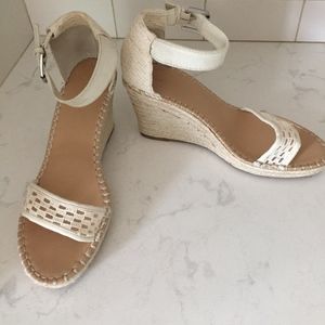 Nautica Espadrille Wedge Sandal White