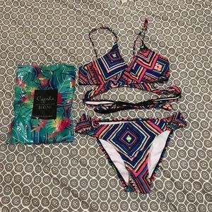 New Colorful Cupshe wrap Bikini