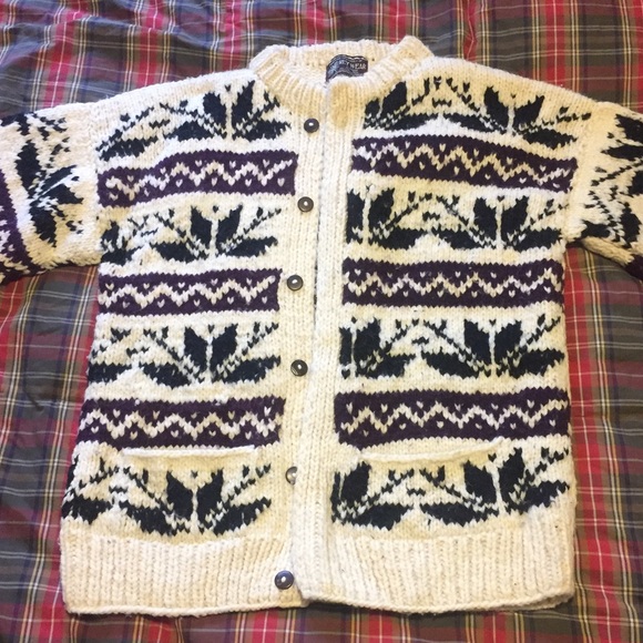 Big Thick Wool Sweater - Picture 2 of 6