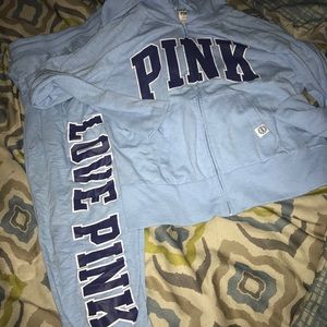 BNWT BLUE PINK JOGGING SET