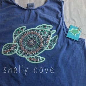 Lavender Shelly Cove Tank Top