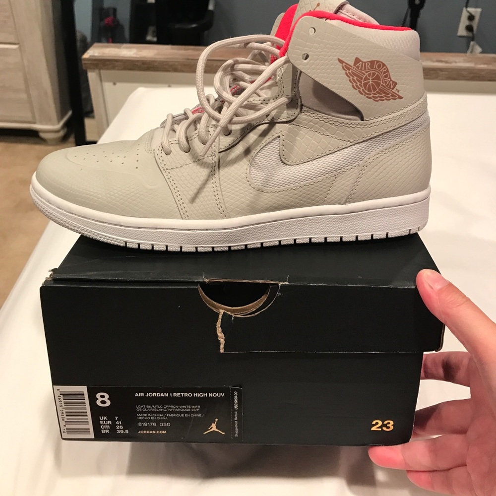 Men's air jordan 1 retro high nouv